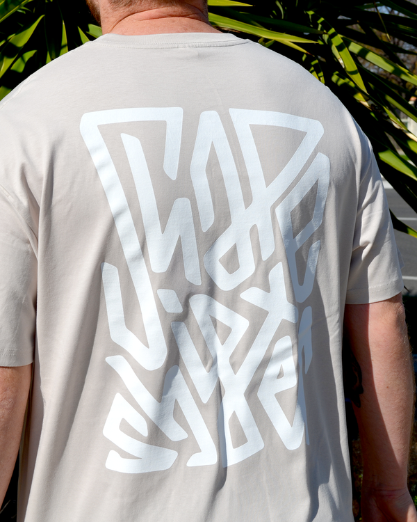 Shapeshifter x ANGVS T-shirt - Bone