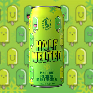 Half Melted - Pine Lime Icecream Hard Lemonade